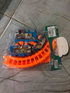 Bộ Lắp Ghép Đường Ray Ôtô Chạy Pin Cho Bé  Đồ Chơi Giáo Dục Đường Ray Xe Lửa ( Chưa Kèm Pin) 02012