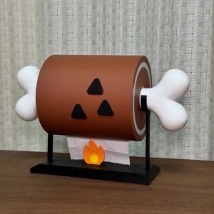 xpkQ Barbecue Tissue Creative Cute Tissue Storage Boxes Home Kitchen Desktop Decoration Napkins Case Roll Toilet Paper Cases 4Y1Z7