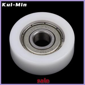 Kui-Min 1PC 8x30x10mm Injection Molded Nylon Coated Bearing Wheel Bearing 608 Roller Wheel Track Rail Pulley Door Window Track Pulley