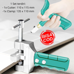 PISAU CUTTER PEMOTONG KERAMIK KACA PORTABLE GLASS TILE DIAMOND CUTTER HANDHELD AIRAJ BEST QUALITY COD