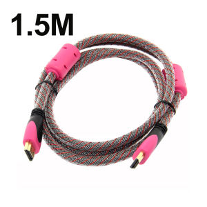 HDMI Cable 1080P HIgh Speed Gold Plated Cable Nylon Braided  For LCD DVD HDTV