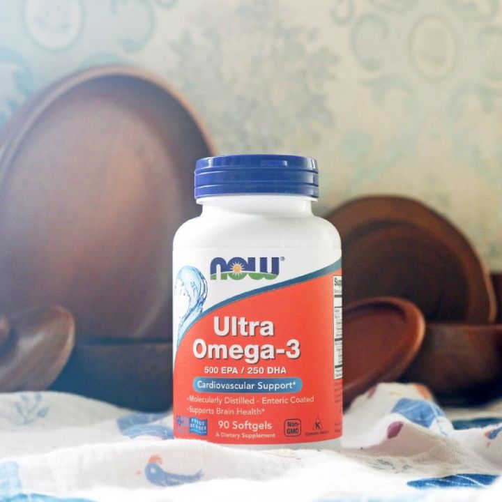 Now Foods Ultra Omega-3 500 EPA / 250 DHA 90 Softgels | Lazada Indonesia