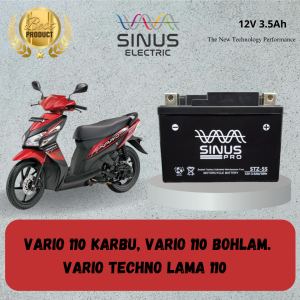 AKI KERING MOTOR VARIO 110 FI/CARBU VARIO TECHNO SINUS STZ5S 12V35AH MURAH BERKUALITAS