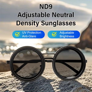 ❤️Big Sale❤️【Adjustable sunshade glasses】Vintage round high-definition polarized steampunk sunglasses/ New fashion sunglasses/ Light luxury fashion metal glasses/ Reduce visual fatigue glasses/ Retro sunglasses for men and women