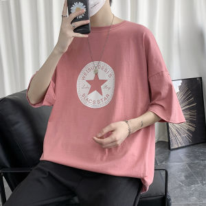 QXshop 🕶เสื้อยืดแบดบอย ใส่แล้วดูหล่อเท่ห์ สกรีนลายดาวสุดโก้ต้องลองแล้วไหมละ มีหลายสีด้วยต้องจัด🍀☁️🎉