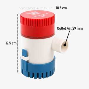 COD SUNSUN Pompa Air Submersible Water Bilge Pump 12 V