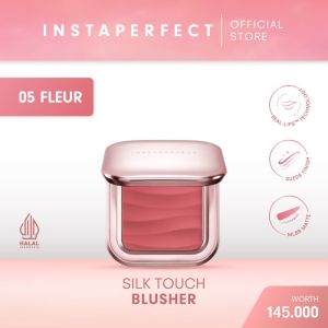 Instaperfect Silk Touch Blusher - Perona Pipi 5 Shade Wardah Makeup Viral