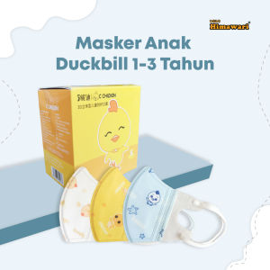 Himawari - Masker Anak Duckbill 1 -3 Tahun Premium