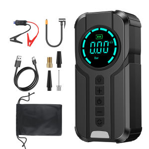 Car Jump Starter Tire Inflator Portable Emergency Start Power Inflator Pump suitable for inflating 150 PSI tires in cars off-road vehicles and small trucks