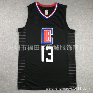 ting bola keranjang memakai Westbrook Harden Leonard George bersulam jersi bagi pihak EBay