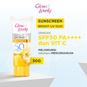 Glow & Lovely Ultimate UV Duo Krim Vit C & Niacinamide Sunscreen SPF 50 PA+++ 30gr