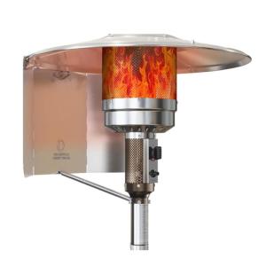 Aluminum Wind Protective Panel Baffle Fit for Backyard Heater Accessories Corrosion Resistant Structure Commercial Grade