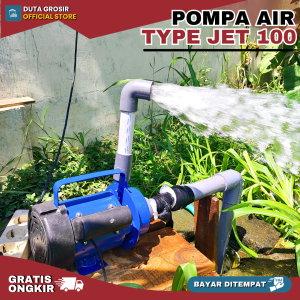 Pompa air modifikasi hemat listrik JET 100 pipa 1 inch semburan kencang pengiriman aman GRATIS PACKING KAYU