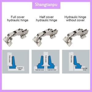 [shangtanpu] Hardware 165 Degrees Hydraulic Folding Damper Buffer Door Hinge Window Accessories Furniture Supplies