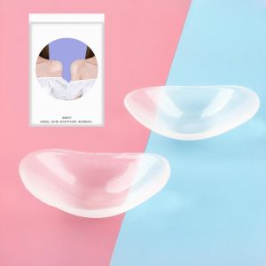 2Pcs Invisible Shoulder Pads Detachable Naturally Increased Silicone Self Adhesive Shoulder Enhancer