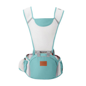 HamshMoc Summer 3D Mesh Baby Hip Seat Carrier Ergonomic Lightweight Anti O Leg Infant Waist Stool