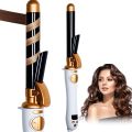 Automatic Curling Iron, Auto Hair Curling Wand, Rotating Curling Iron 1 Inch,Ceramic Hair Curler for Lasting Beach Waves, Adjustable Temperature. 