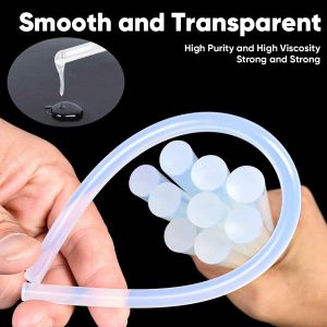 Hot Melt Glue Stick（7mm*19cm）/Glue Gun（20W 110-240V）For DIY Craft Work Repair