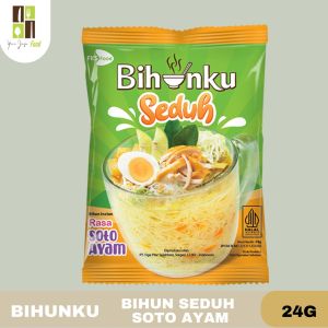 Bihunku Seduh 26g - 1PC / Bihun Seduh / Bihun Instan Rasa Soto Ayam / Kaldu Ayam / Bakso