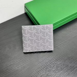 Spot Goods goyard Versatile Wallet for Men and Women Elegant Short Design with Multiple Card Slots and Cross-Border Portable Coin Purse
