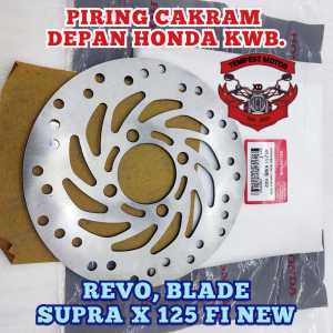 PIRING CAKRAM REVO CAKRAM DISC DEPAN HONDA BLADE 110 PIRINGAN REM CAKRAM ORI REVO FIT BLADE 110 NEW