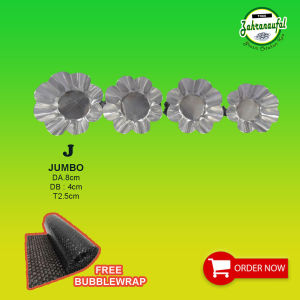 PROMO PROMO ISI 20 BIJI - CETAKAN KUE PIE MOTIF 8 MAWAR | KUE SUS | PIE BUAH BERBAGAI UKURAN