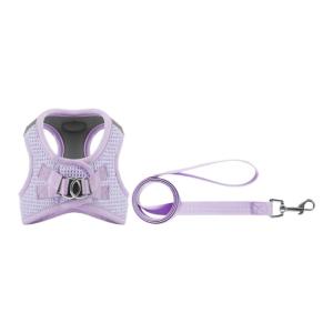 Dog Vest Reflective Leash for Large Medium Dogs Harnesses Strong Multicolored Leash Long Belt Soft Handle