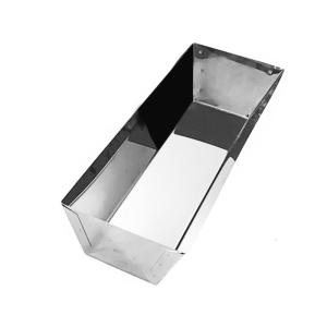 Drywall Pans Mud 14” 16 Stainless Steel Watertight Reinforced Mud Pans Tapered Sides Drywall Tool Tray Bucket