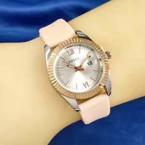 99JAYASTORE✅Promo WATCH Fashion WANITA Premium TERLARIS Jam Tangan Kasual ANALOG Mewah FOSIL New VA-5557L Series KARET (RUBBER STRAP) Diameter : 31 cm TANGGAL AKTIF✔️Free BOX Exclusive & BATERAI Cadangan WATER RESIST [TAHAN AIR]