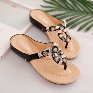 Dép nữ mùa hè chống trượt và dép tông thời trang