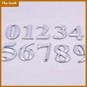 [The Gesh] ป้ายบ้านหมายเลขหลักอพาร์ทเมนท์สติกเกอร์สำนักงานโรงแรม