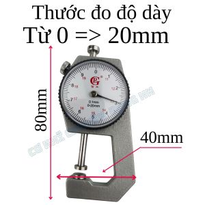 Thước đo độ dày các vật liệu (DHDD)