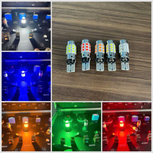 << Sallee Lỗ >> ( G iá1 Bóng ) 27 Đèn LED W5W T10 194 168 Bóng Đèn LED_Biển Số Đèn Ngược Đèn Đuôi_27- SMD 3030 Chipset.2345!!