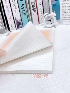 A5 Binder Loose-Leaf Notebook 60 Sheets Lined Book Gradient Color Stationery School Supplies Pads Stude