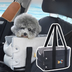 JUTBONG Multifunction Pet Car Luggage Convenient Large Capacity Dog Car Backpack  Cute Pet Car Safety Seat Outdoor Travel