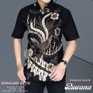 Kemeja Pria | Baju Batik | Batik Pria Lengan Pendek | Baju Kemeja Pria Lapis Furing Premium