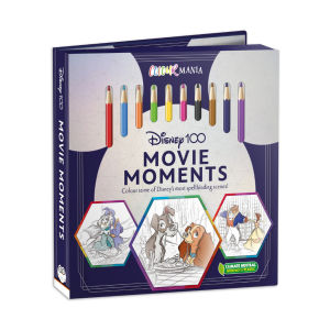 Disney Stitch Colourmania Colouring Book Gift Set For Kids With Felt Tip Pens