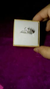 แหวนเพชรCz AAA