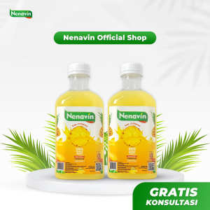 Nenavin Official – Efektif Atasi Diabetes & Turunkan Gula Darah – Cuka Nanas Paket 2 Botol
