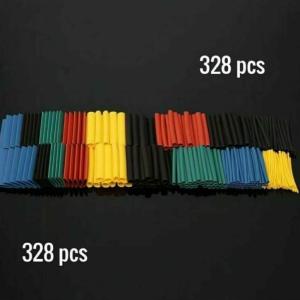 Isolasi Bakar Selang Bakar Kabel Bakar 328 Pcs 164 Pcs - Selang Heatshink - Pelindung Kabel