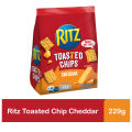 Ritz Toasted Chips Cheddar 229g. 
