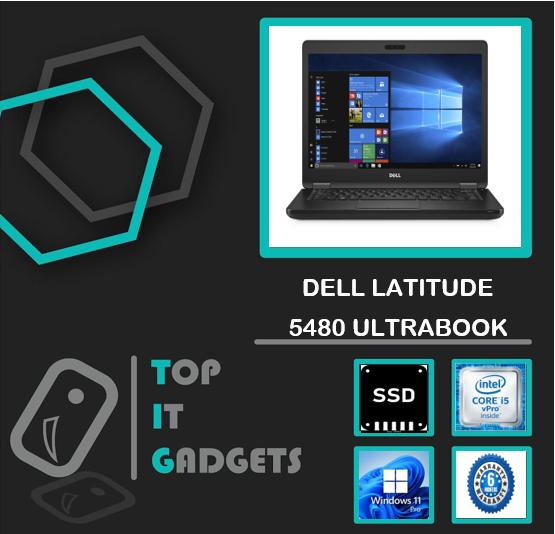 BRAND NEW) DELL LATITUDE 5480 CORE I5 7 GEN/16 GB RAM/256GB SSD