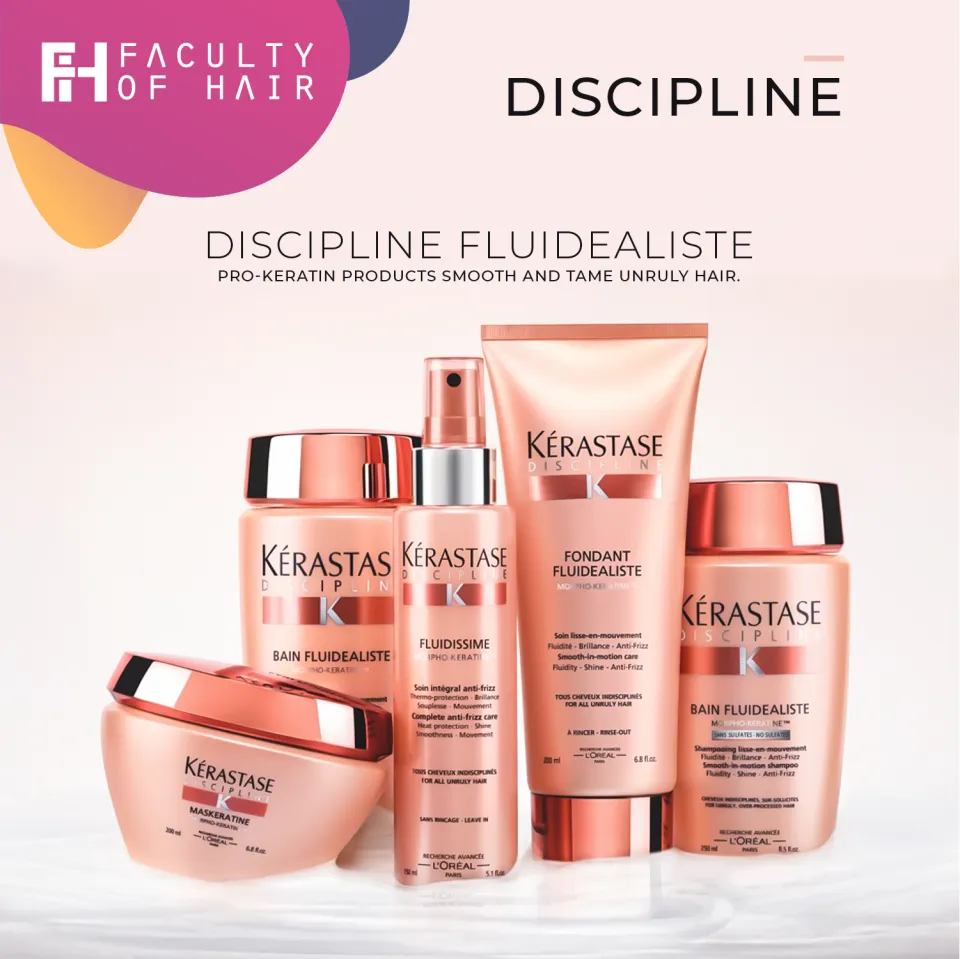 Kérastase Discipline, Smoothing Anti-Frizz Conditioner, For Unruly Hair, Fondant Fluidéaliste - View #10