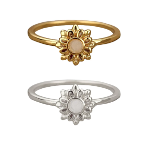 Metal Ring Featuring Fashion Designs Delicate Rings Unique Hand Waterproof Rings Present for Fashion Women