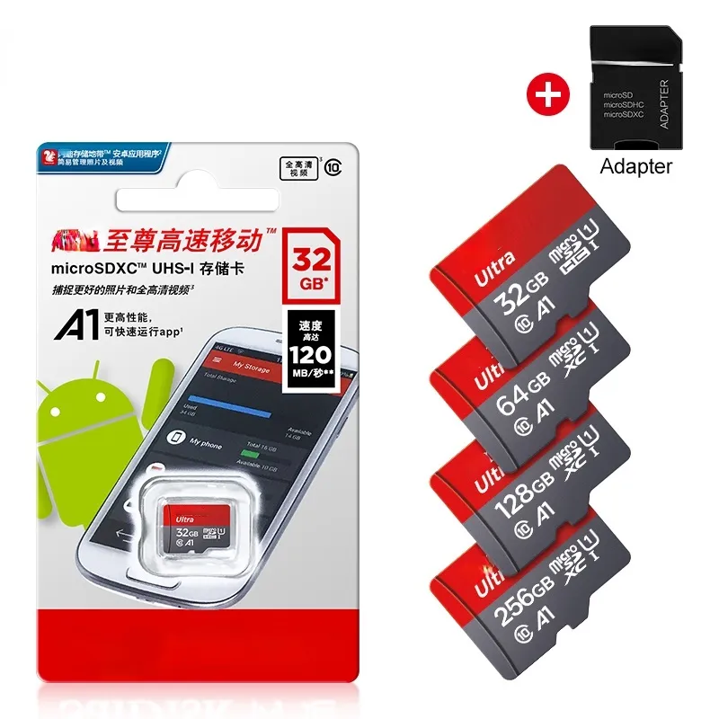 อัลตร้าไมโคร SD 512GB 1024GB 1TB 128 GB 32GB 64GB 256GB 4GB GB