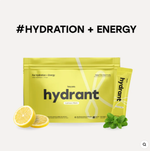 KEYYES Hydrant Isotonic Electrolyte Hydration Powder | Sport Drink for Replenishment & Recovery (10 servings)