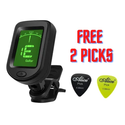 ** SG Seller** Digital Tuner with battery for Ukulele Guitar Violin Bass Chormatio