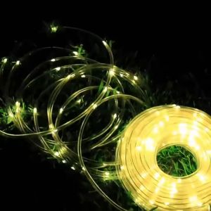 32Meter Christmas Solar Light PVC LED Fairy Christmas decorations Waterproof 8 Modes Solar For Outdoor Garden Fence Yard