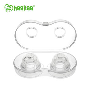 Dụng cụ kéo hút núm vú thụt Haakaa. Chất liệu silicone cao cấp an toàn. Không chứa BPA PVC và phthalate. Chữa đầu ti thụt hiệu quả. Hộp 2 núm.