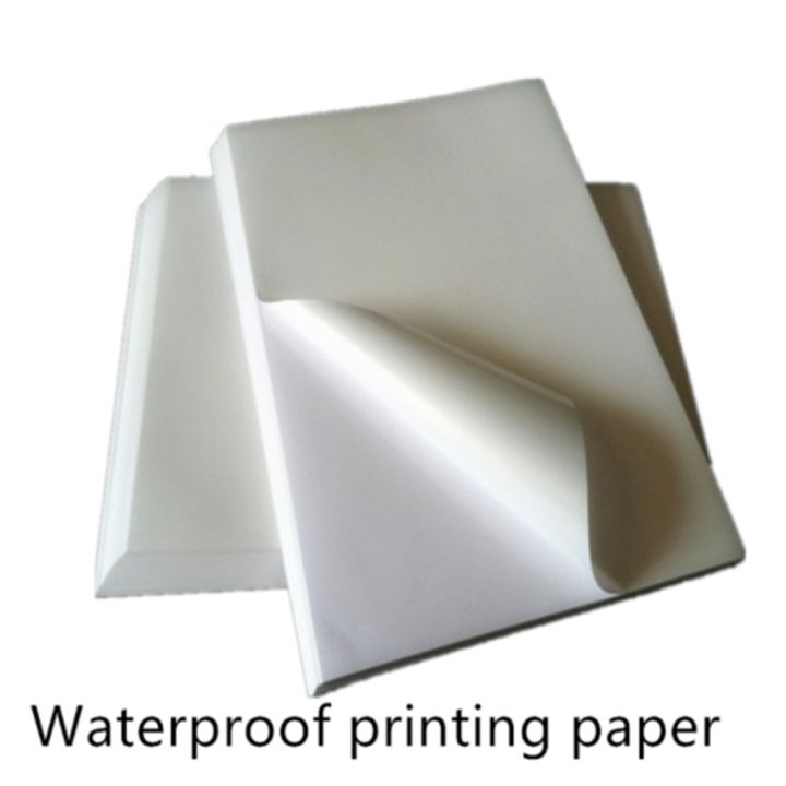 [office stationery]50/10 Sheets A4 Laser Inkjet Printer Waterproof printing paper Copier Craft